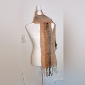 VNTG Wool / Mohair Blend Scarf - Made in Great Britain